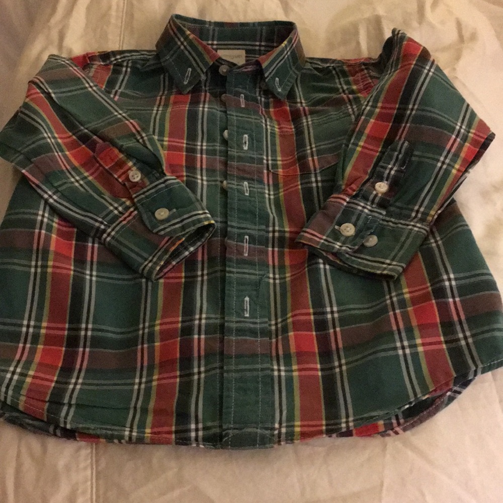 Crewcuts button down dress shirt size 2T